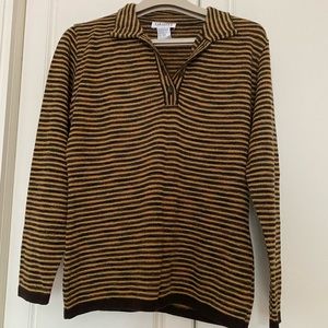 OLSEN COLLECTION MULTICOLOUR LIGHT SWEATER/TOP Sz 8